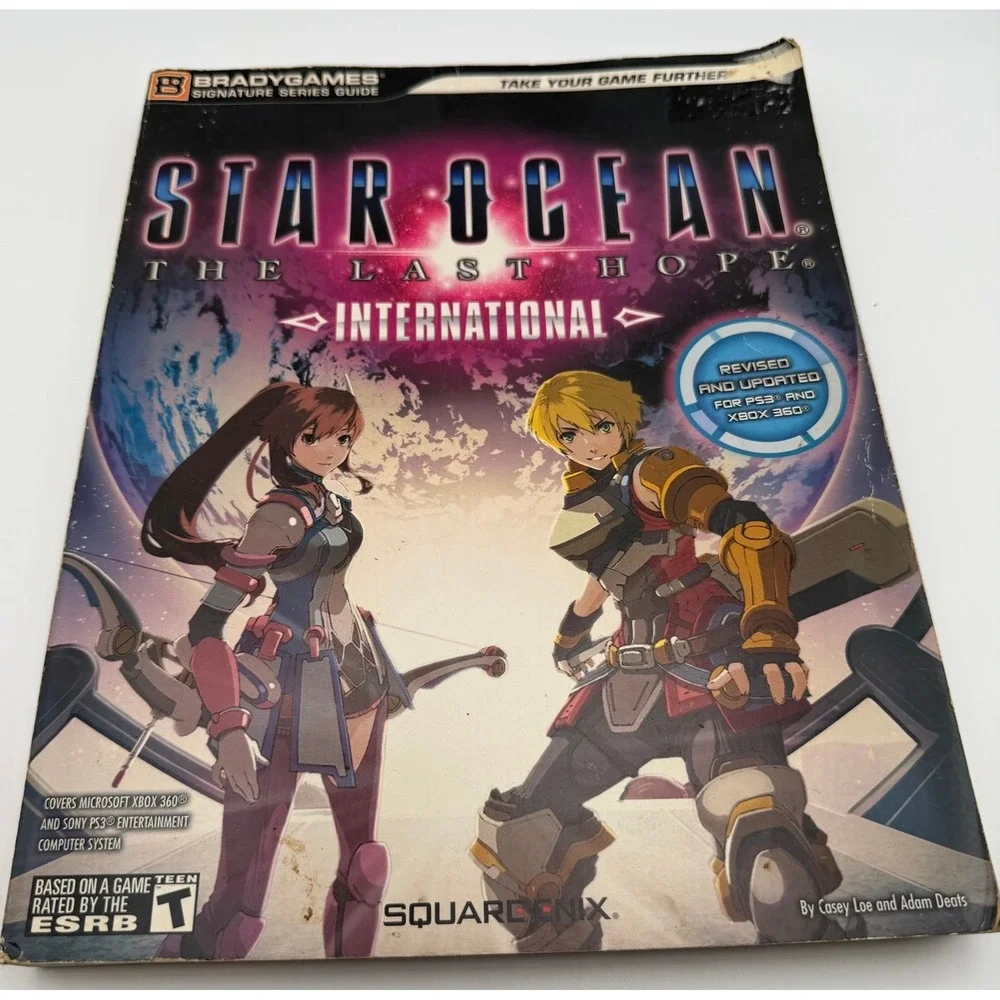 Star Ocean The Second Story PS1 Game The Last Hope International Strategy Guide